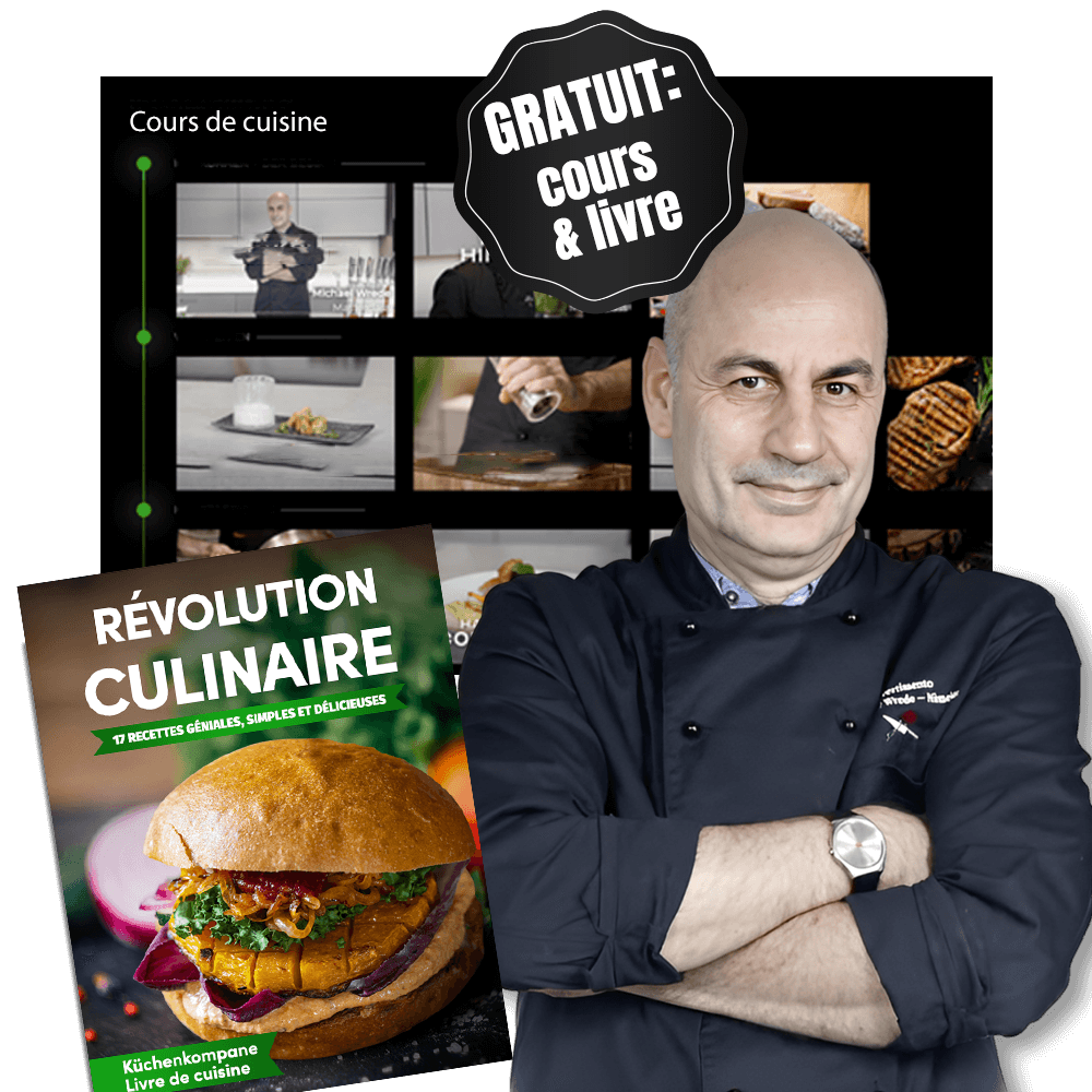 Set de couteaux Premium (+ cours de cuisine & livre GRATUIT)