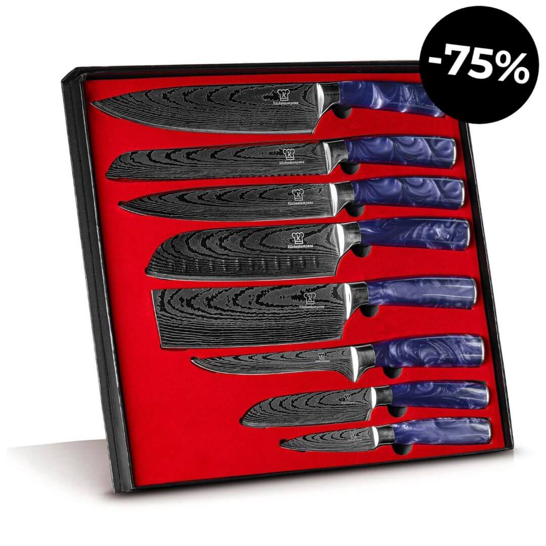 Premium Knifeset Pinku
