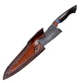 Damast Gyuto Messer Ebenholz - Küchenkompane